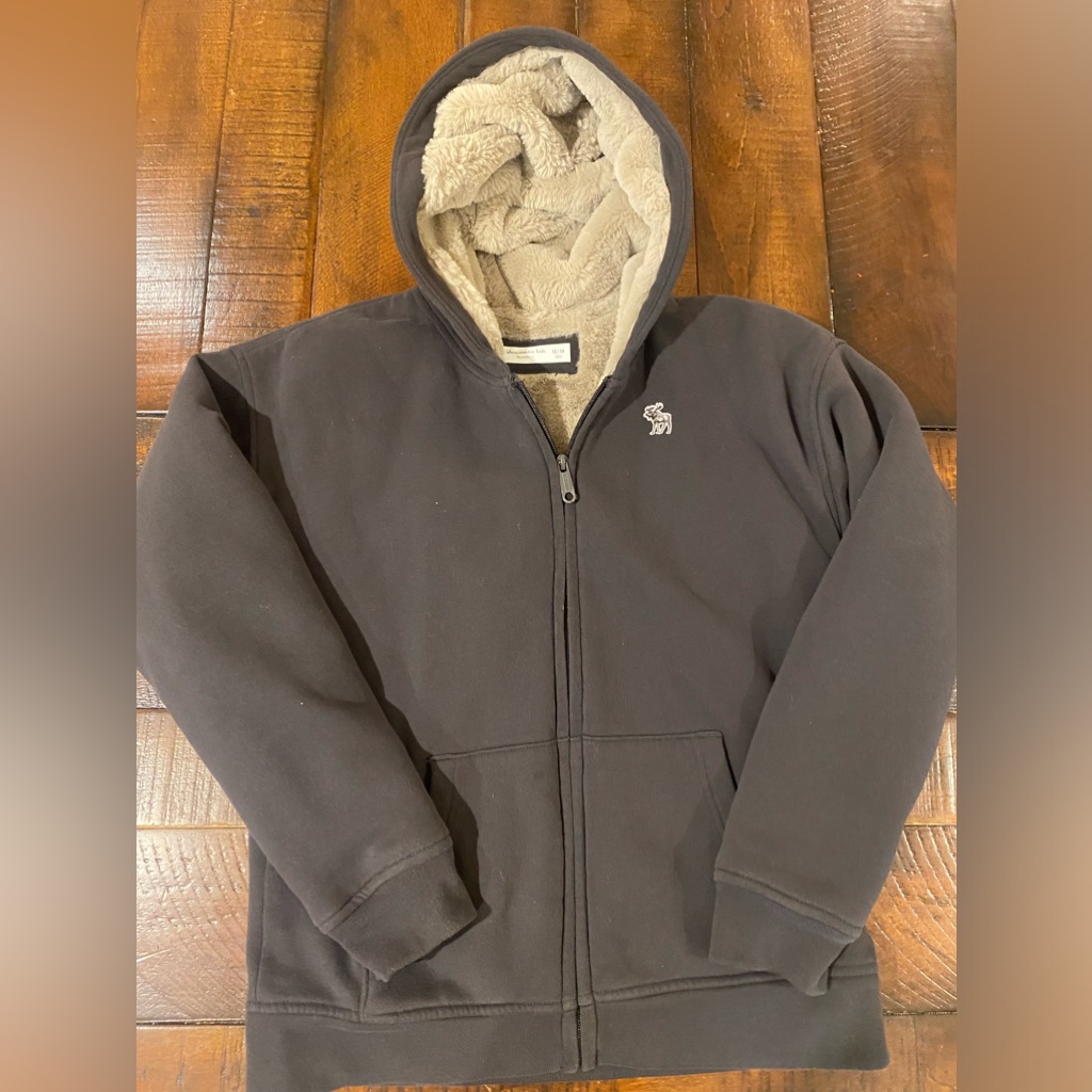 Abercrombie Kids Relaxed, Fit Fleece Hoodie